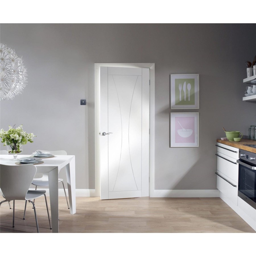 Internal White Primed Verona - White Primed, 1981 x 838 x 35 mm