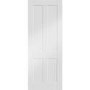 Internal White Primed Victorian Shaker - White Primed, 1981 x 762 x 35 mm