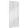 Internal White Primed Victorian Shaker - White Primed, 1981 x 762 x 35 mm