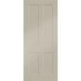 Internal White Primed Victorian Shaker - White Primed, 1981 x 762 x 35 mm