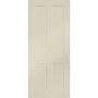 Internal White Primed Victorian Shaker - White Primed, 1981 x 762 x 35 mm