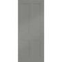 Internal White Primed Victorian Shaker - White Primed, 1981 x 762 x 35 mm