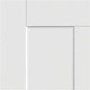 Internal White Primed Victorian Shaker - White Primed, 1981 x 838 x 35 mm