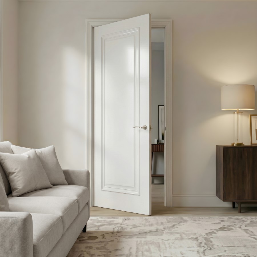 Internal White Primed Wellington Door with RM - 1981 x 838 x 35mm (33")