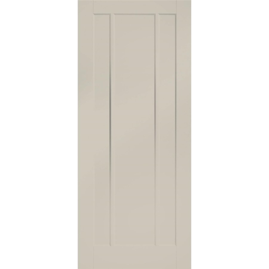 Internal White Primed Worcester Fire Door - White Primed, 2040 x 726 x 44 mm
