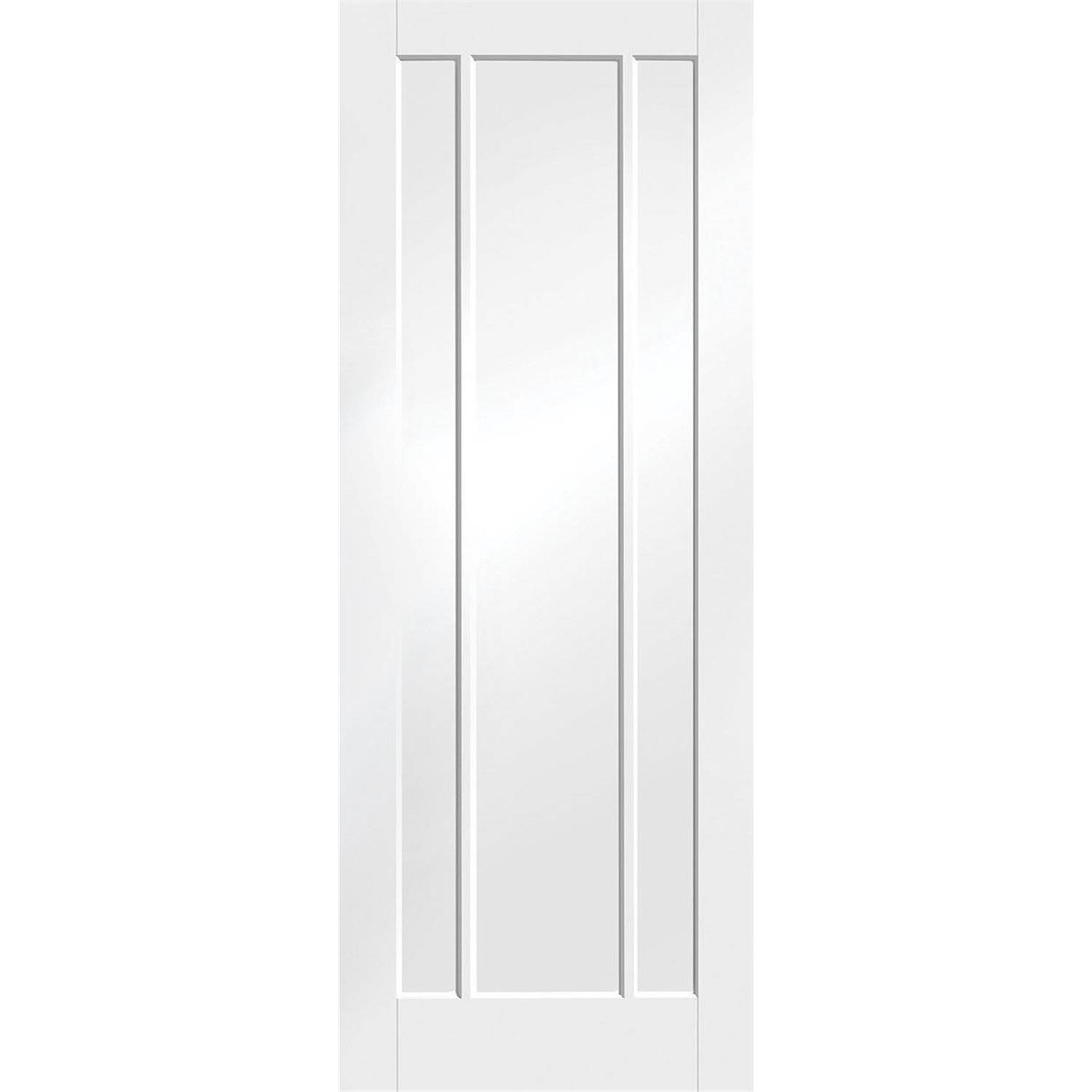 Xl Joinery White Internal Primed 3-Panel Fd30 Fire Door - 2040 X 826 X 44Mm - Worcester