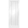 Internal White Primed Worcester Fire Door - White Primed, 2040 x 926 x 44 mm