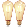 Innr Wifi E27 Filament ST64 Edison Vintage 2200K 350lm 2 Pack