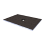 Wet Room Shower Tray Former 1200x900mm Rectangular Level Acess with Square Centre Drain - Live Your Colour