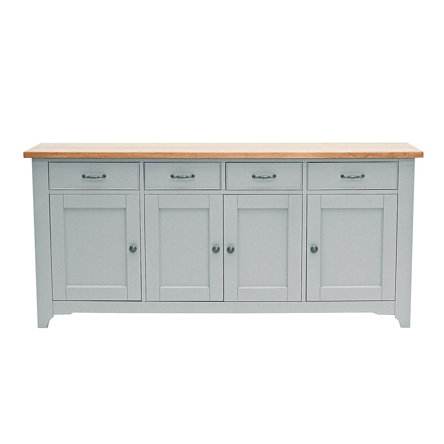 Willis and Gambier Malvern Large Grey 4 Door 3 Drawer Sideboard 