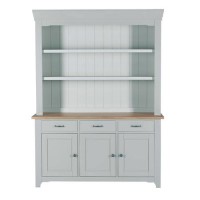 Willis & Gambier Malvern Grey 3 Door Sideboard Hutch
