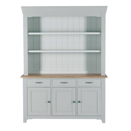 Willis & Gambier Malvern Grey 3 Door Sideboard Hutch