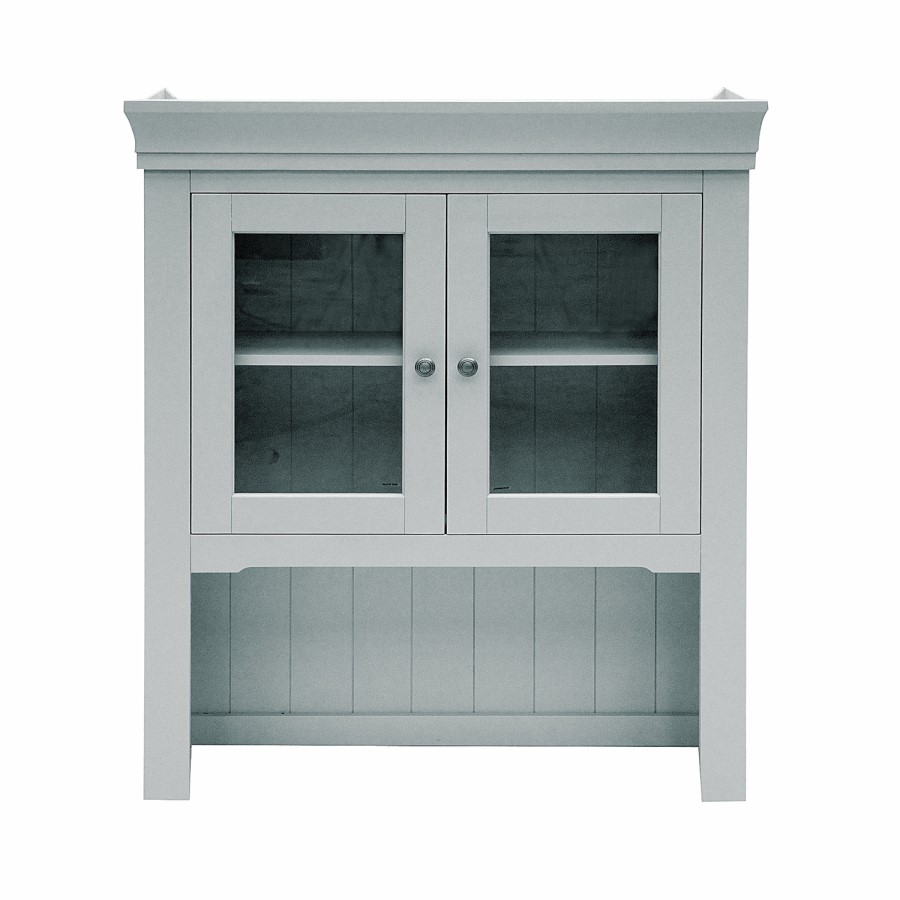 Willis and Gambier Malvern Grey 2 Door Sideboard Hutch