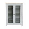 Willis and Gambier Grey Low Glazed Display Cabinet 