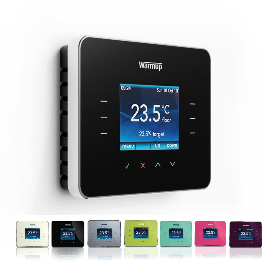 Pink 3iE Underfloor Heating Thermostat - Warmup