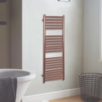 Joanna Rose Gold Heated Towel Rail - 800 x 500mm