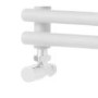 Towelrads Oxfordshire White  Heated Towel Rail Radiator - 600 x 1000mm
