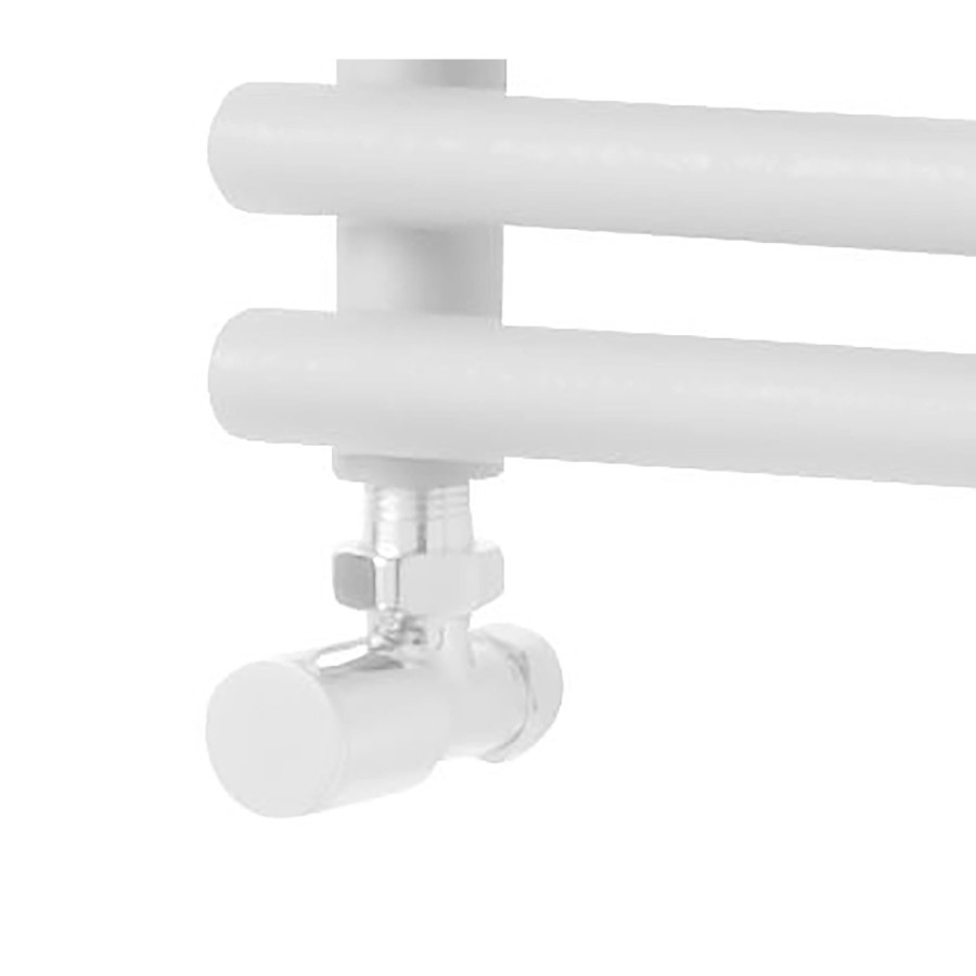 Towelrads Oxfordshire White  Heated Towel Rail Radiator - 600 x 1000mm