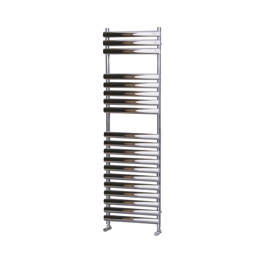 Dorney Chrome Heated Towel Rail - 800 x 500mm