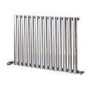 Chrome Horizontal Bathroom Radiator 600 x 832mm
