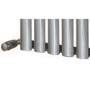 Chrome Horizontal Bathroom Radiator 600 x 832mm
