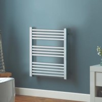 Woodbury Chrome Heated Towel Rail - 800 x 450mm