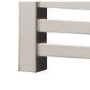 Woodbury Chrome Heated Towel Rail - 800 x 450mm