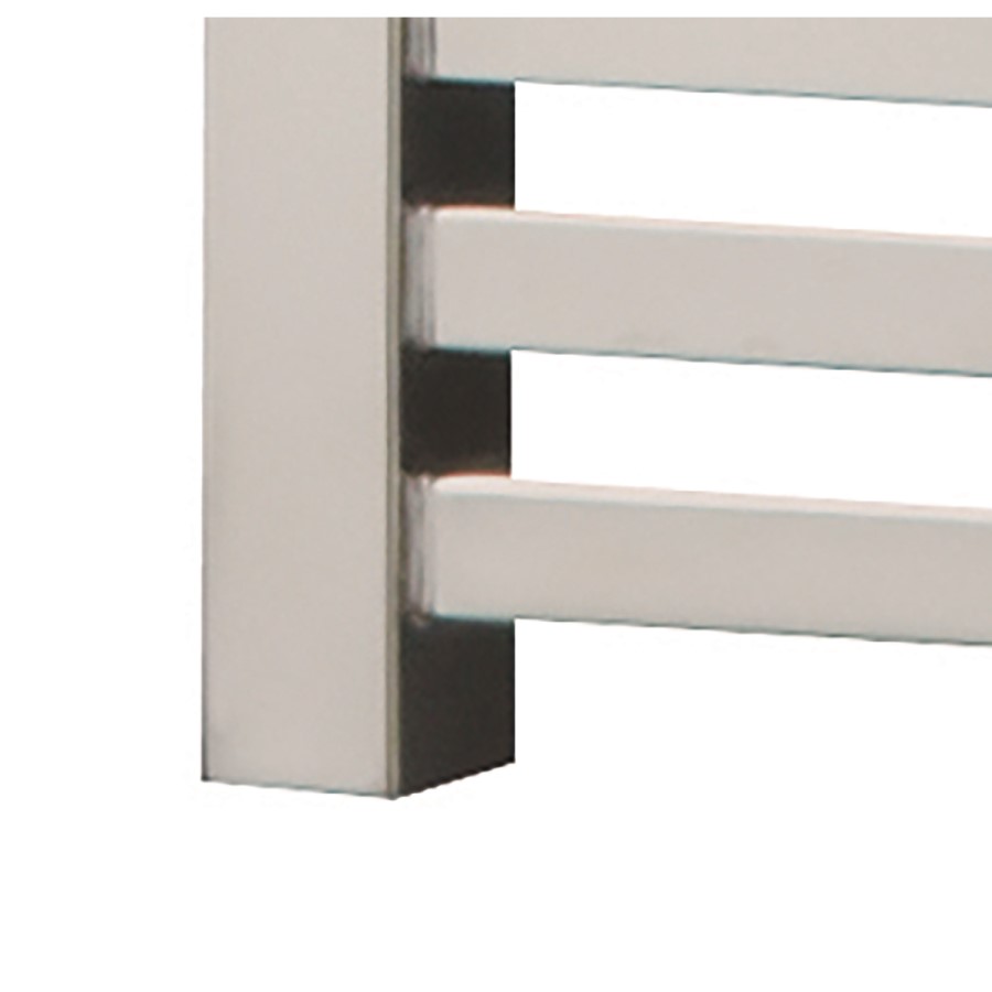 Woodbury Chrome Heated Towel Rail - 800 x 450mm