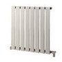 Chrome Vertical Flat Panel Radiator 600 x 630mm