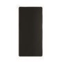 Black Horizontal Glass Radiator - 1000 x 500mm