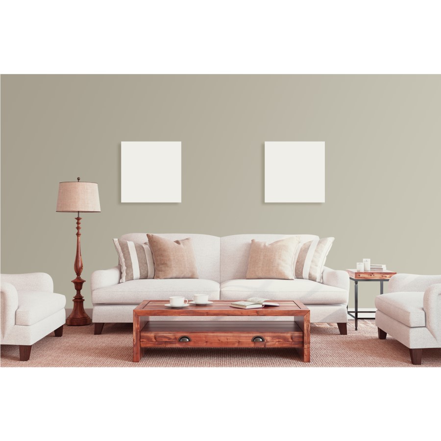 Far Infrared Heater White Panel Aluminium 350W - 595 x 595mm