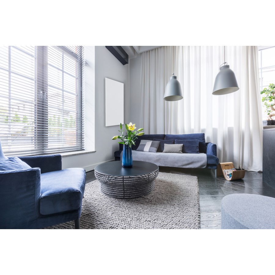 Far Infrared Heater White Panel Aluminium 800W - 595 x 1195mm