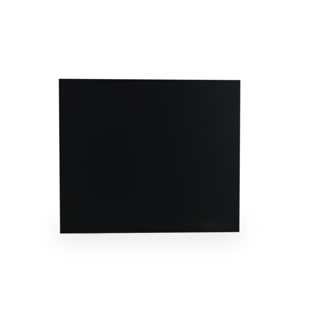Far Infrared Heater Black Panel Aluminium 500W - 595 x 795mm
