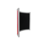 Far Infrared Heater Black Curved Panel Aluminium 400W - 550 x 500mm