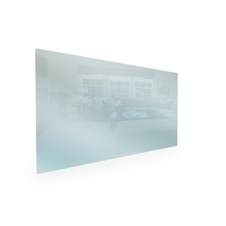 Far Infrared HeaterWhite Glass Panel 900W - 550 x 1100mm