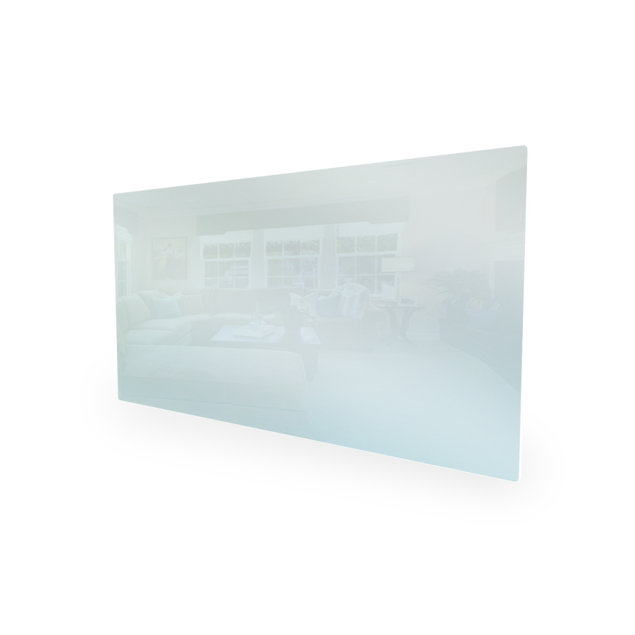 Far Infrared HeaterWhite Glass Panel 900W - 550 x 1100mm