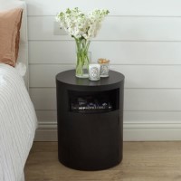 Matt Black Bedside - Yori - LPD
