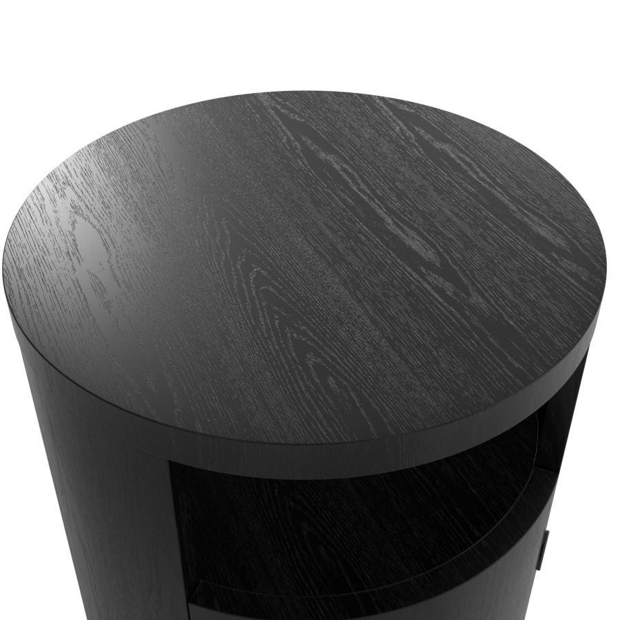 Matt Black Bedside - Yori - LPD