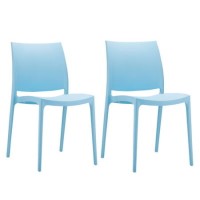 Spice Light Blue Dining Chair - Set of 2