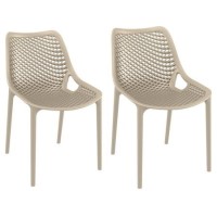 Spring Taupe Dining Chair - Set of 2