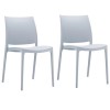 Spice Silver Grey Dining Chair&#160;- Set of 2