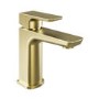 Brushed Brass Mono Basin Mixer - Zana