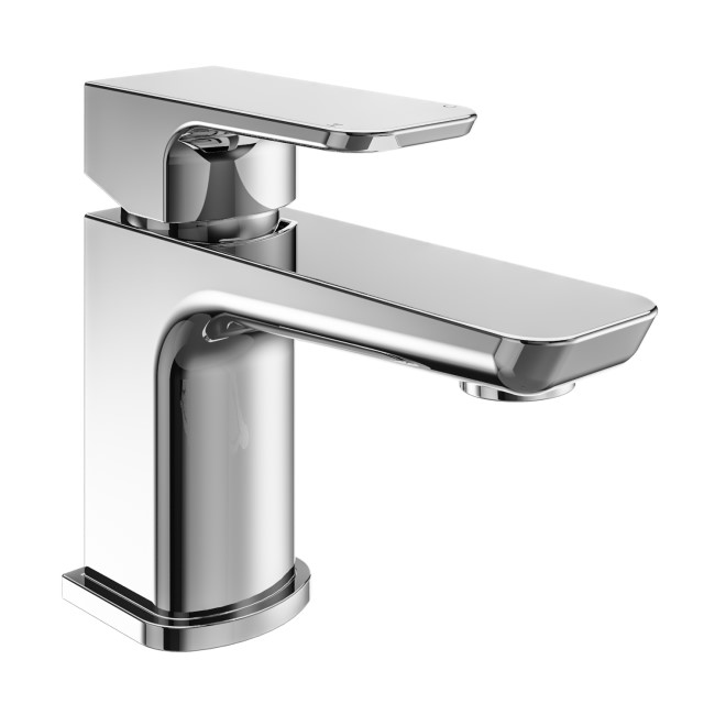 Chrome Cloakroom Mono Basin Mixer Tap - Zana