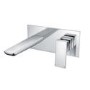 Chrome Wall Mounted Bath Tap - Zana