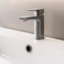 Gunmetal Mono Basin Mixer Tap - Zana