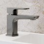 Gunmetal Mono Basin Mixer Tap - Zana