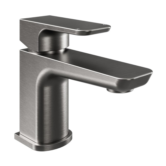 Gunmetal Cloakroom Mono Basin Mixer Tap - Zana