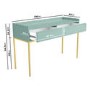 Sage Green Modern Dressing Table with 2 Drawers - Zion