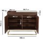 Slim Solid Wood Shoe Cabinet with Marble Top - 18 Pairs - Zola