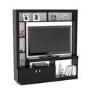 Birlea Zuma Black Entertainment TV Unit with Storage